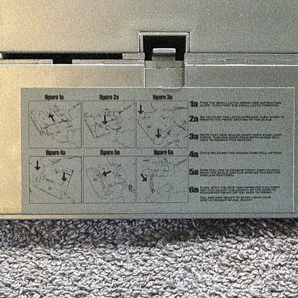 My Weigh UltraShip ULTRA-35 Small Postal Scale 35lb/16kg Hold Tare/Zero - Picture 6 of 6